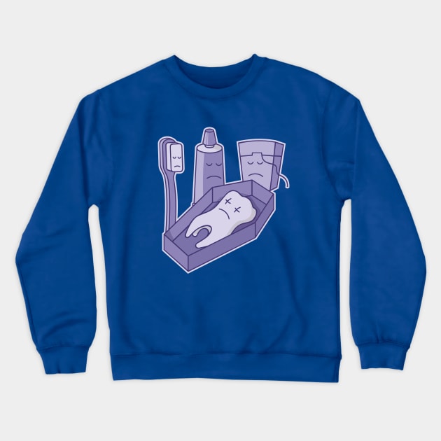 Tooth funeral Crewneck Sweatshirt by sifis